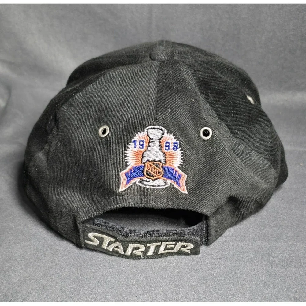 Vintage 90s Detroit Red Wings Starter 1998 Stanley Cup Champs Hat Cap‎ NHL